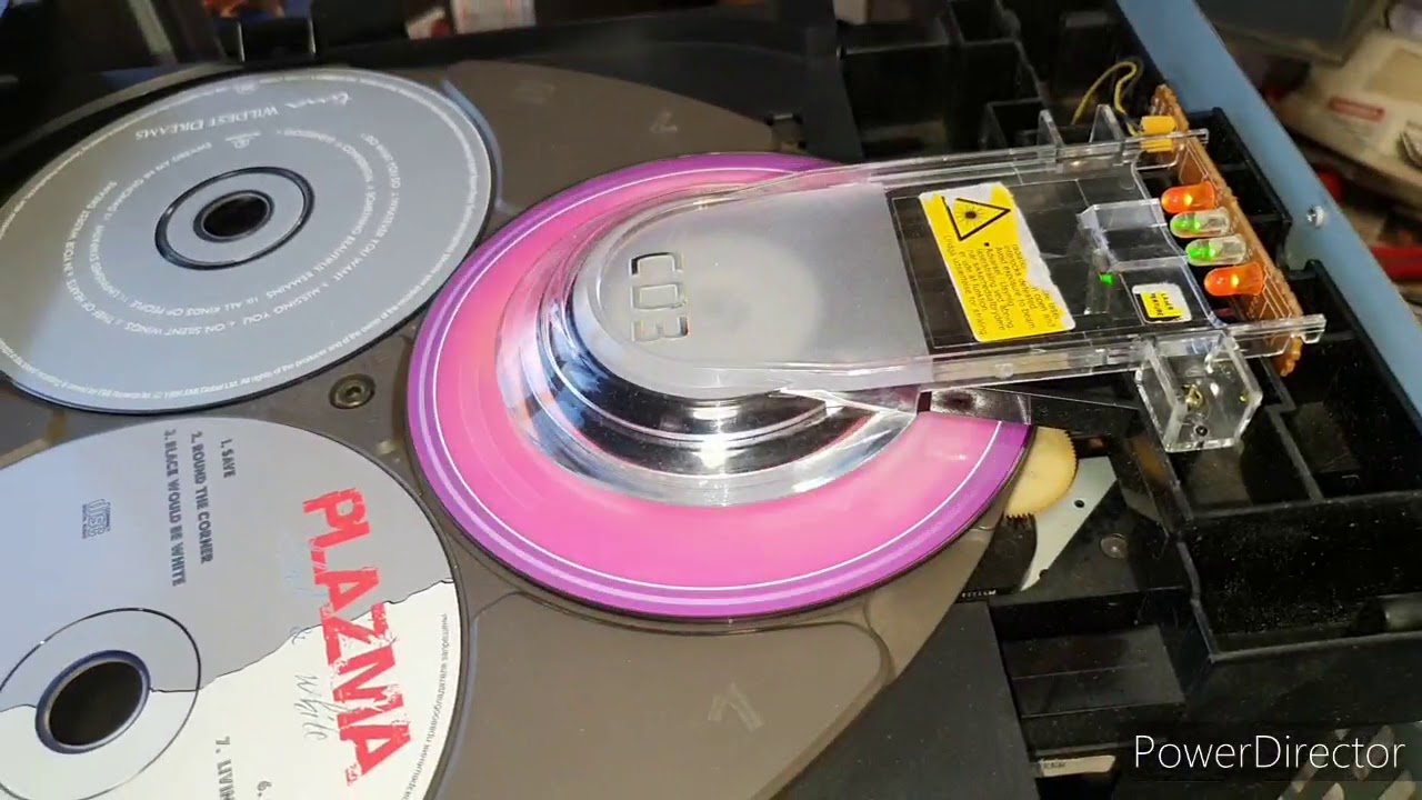 Ремонт CD-чейнджера Аiwa nsx-v50.№440