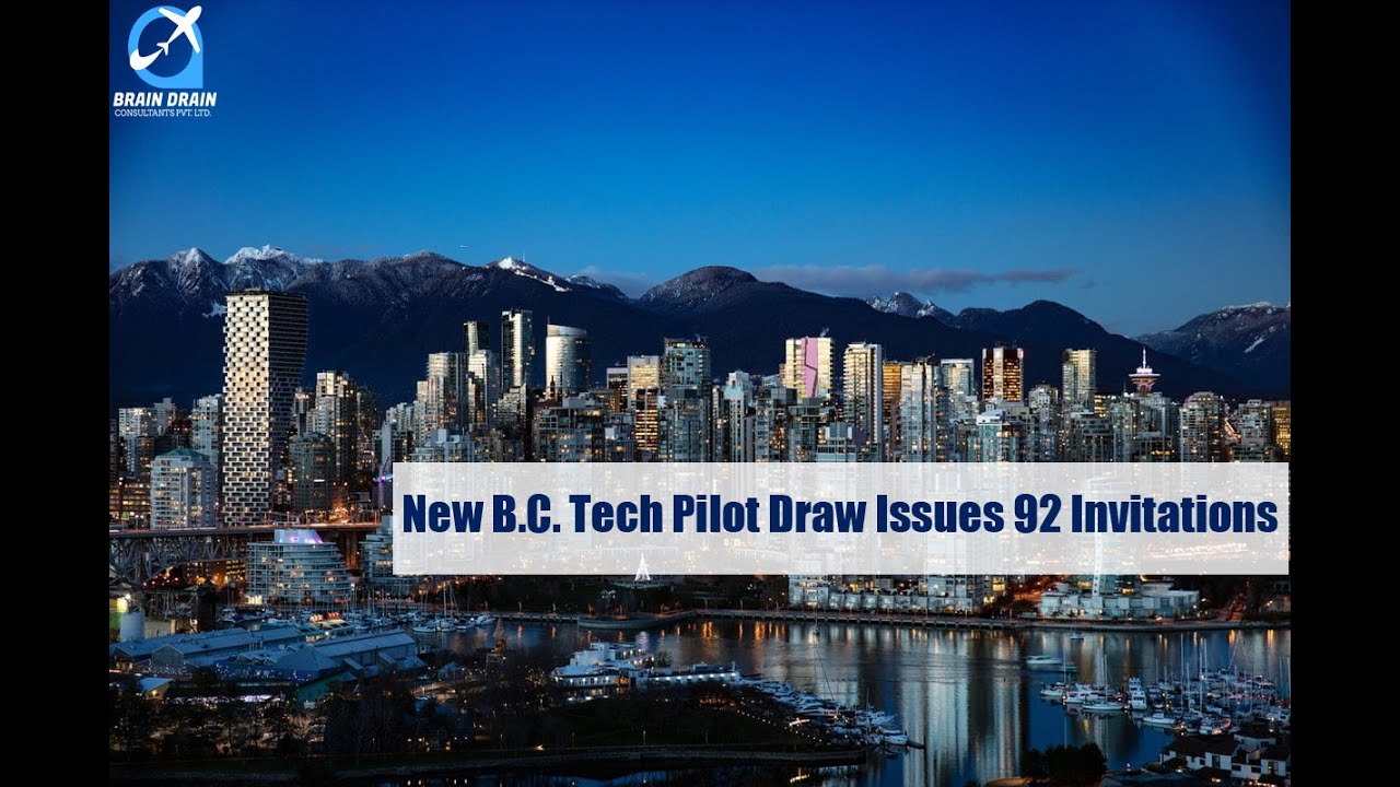 New B.C. Tech Pilot Draw Issues 92 Invitations