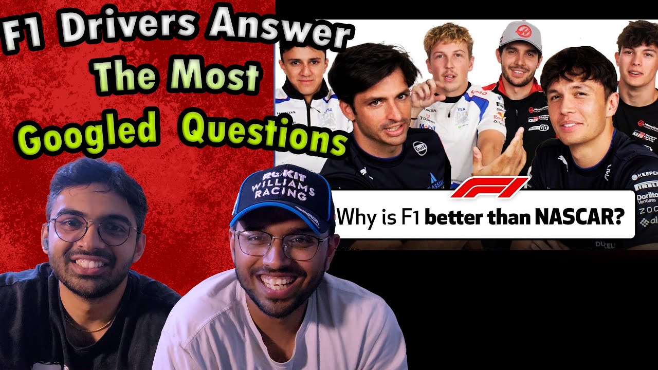 F1 Drivers Answer The Most Googled Formula 1 Questions | WIRED -  INDIANS REACT 