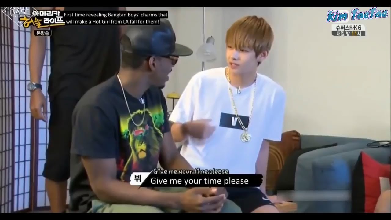 When V (김태형) makes BTS don't stop laughing