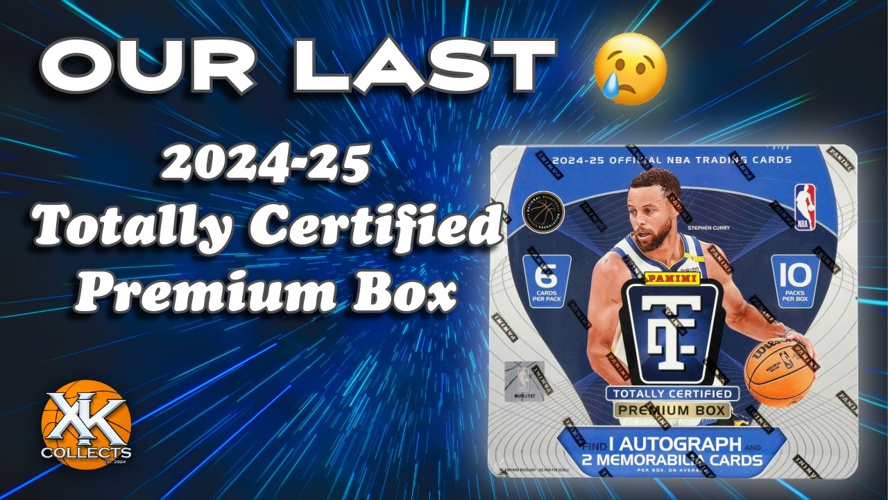Our Last 2024-25 Totally Certified Premium Box..... going to miss these rips!