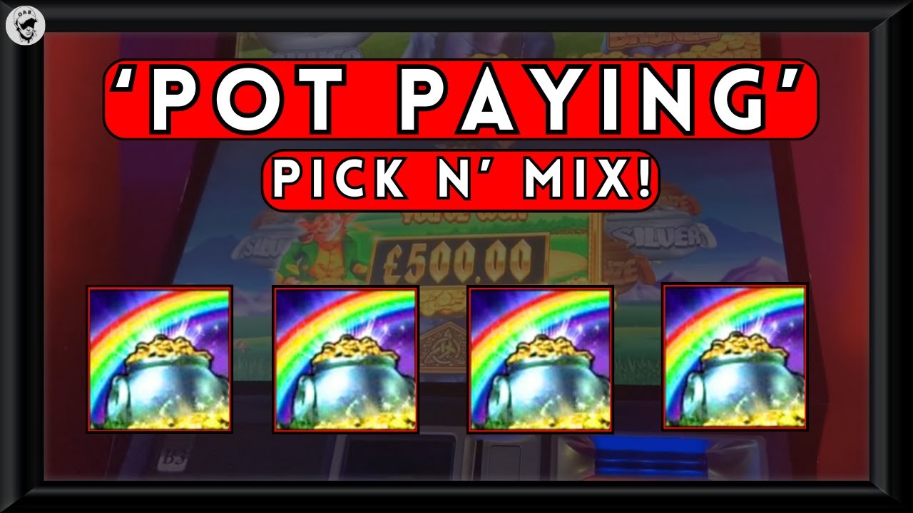Rainbow Riches Pick N' Mix Pays 4 POT BONUSES!!! | Arcade Slot Session With A Huge T7 Headache!
