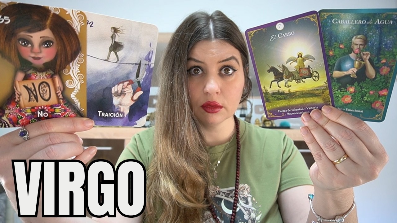 VIRGO ♍ EL SÁBADO 7 SE DESCUBRE LA VERDAD! UNA MUJER TE VIGILAN Y ALGO GORDO VIENE...