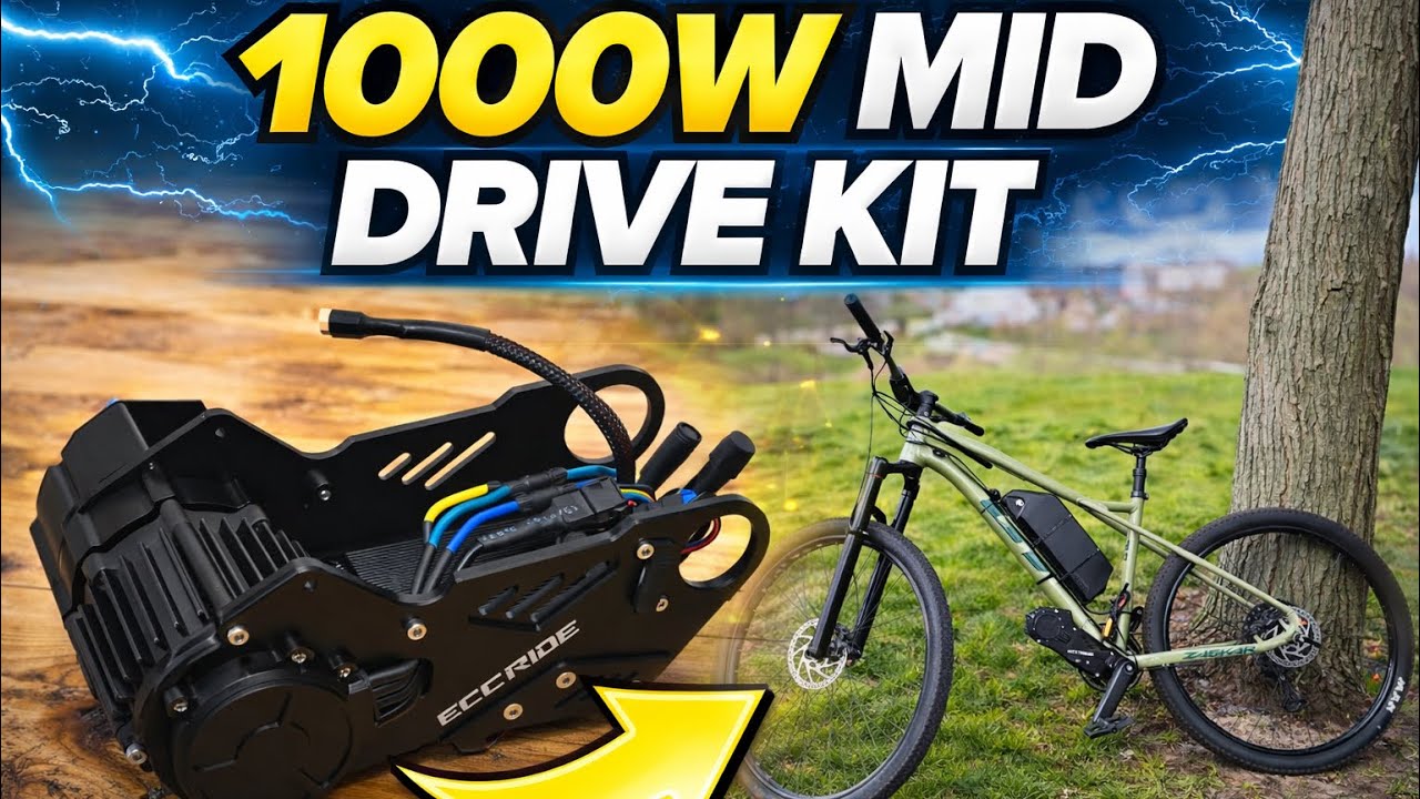 Я протестировал новый комплект электровелосипеда с центральным приводом мощностью 1000 Вт&hellip; Стоит ...