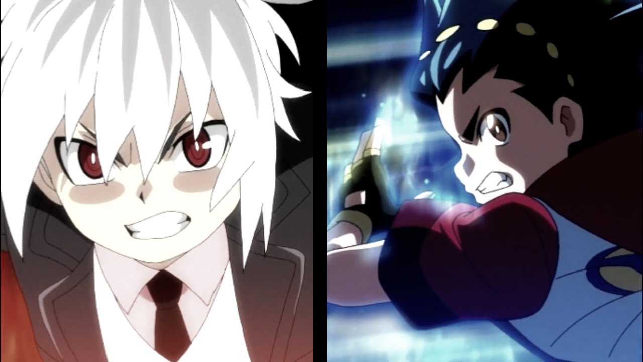 valt vs shu ( jet ball z episode 42 a heated battle between friends )
