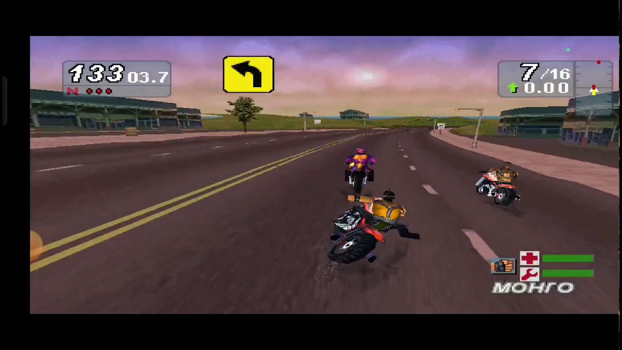 Road rash jail break. Ps1. Режим побег. Десады. Свитчер. Часть 3.Летинант