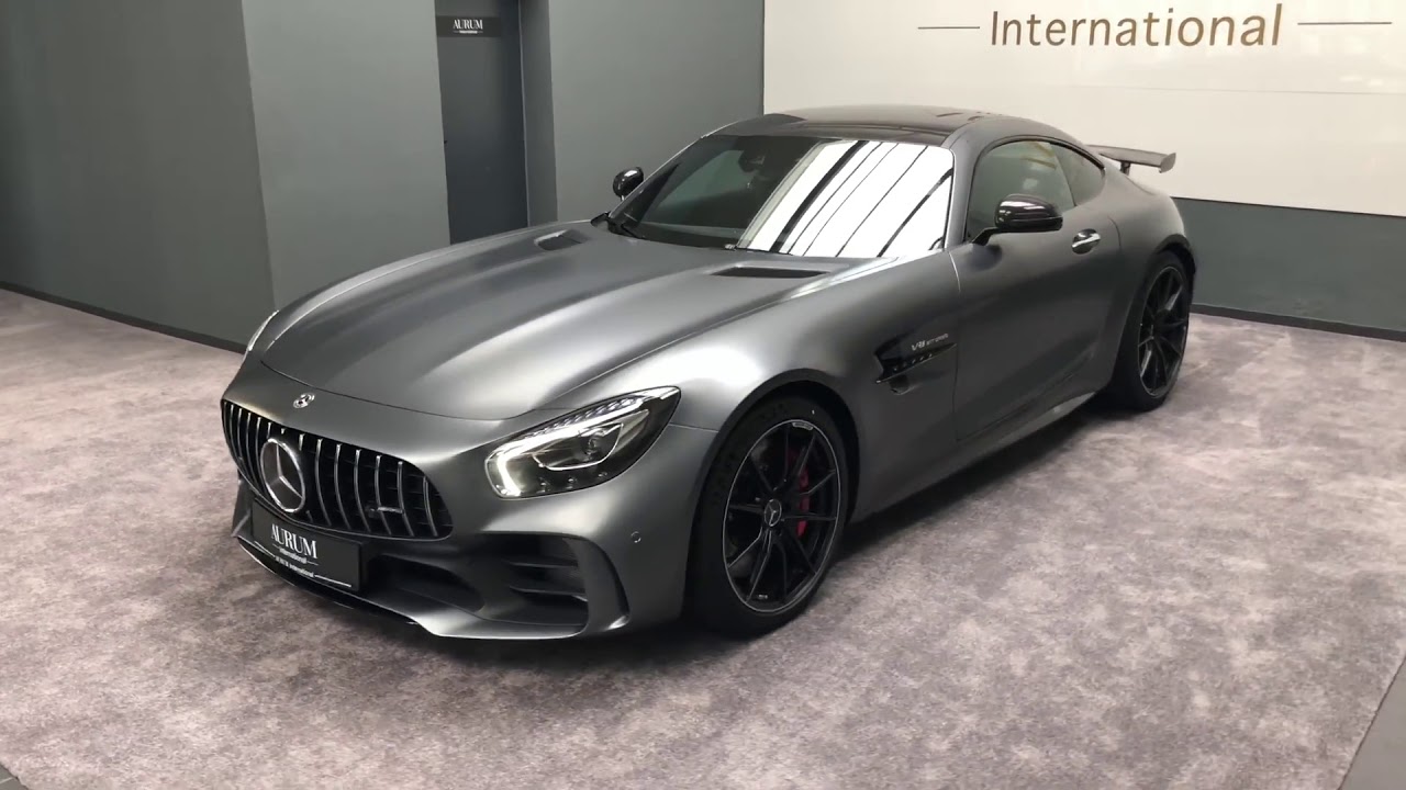 MERCEDES BENZ AMG GT R ٭SELENITGRAU MAGNO٭ Walkaround by AURUM International