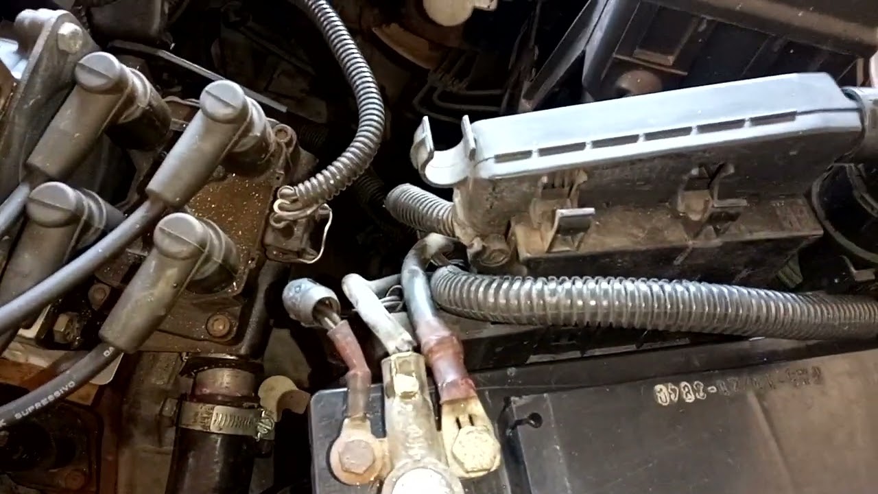 Vectra 98 descarregando bateria...