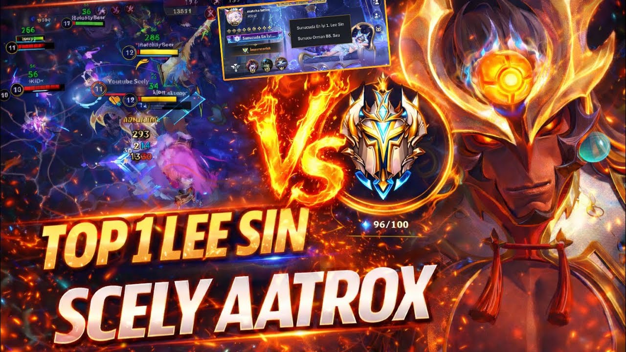 EN İYİ ORMANCILAR KARŞI KARŞIYA! (TOP 1 SAVAŞI) - Wild Rift Aatrox
