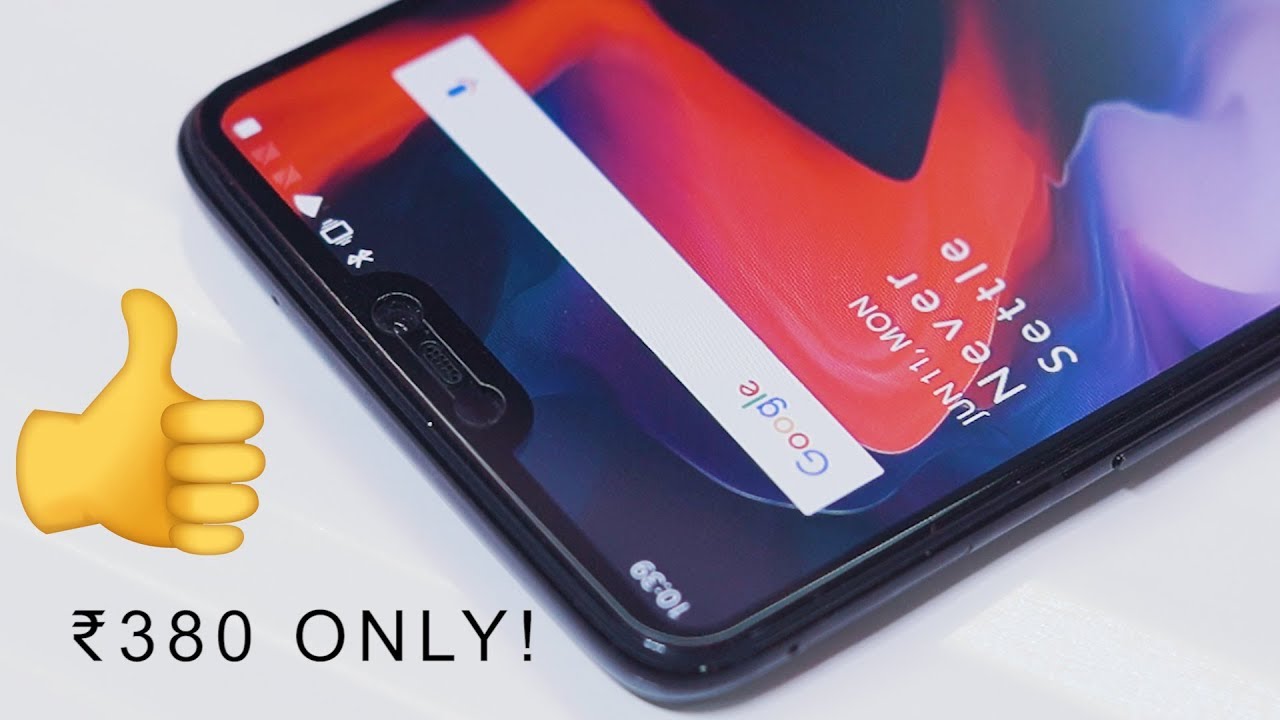 Best Affordable Tempered Glass For the OnePlus 6 (India)