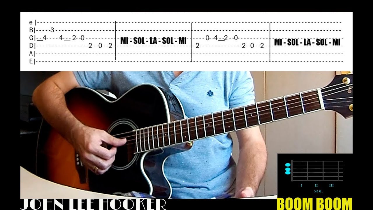 COMO TOCAR | Boom Boom - JOHN LEE HOOKER Fácil