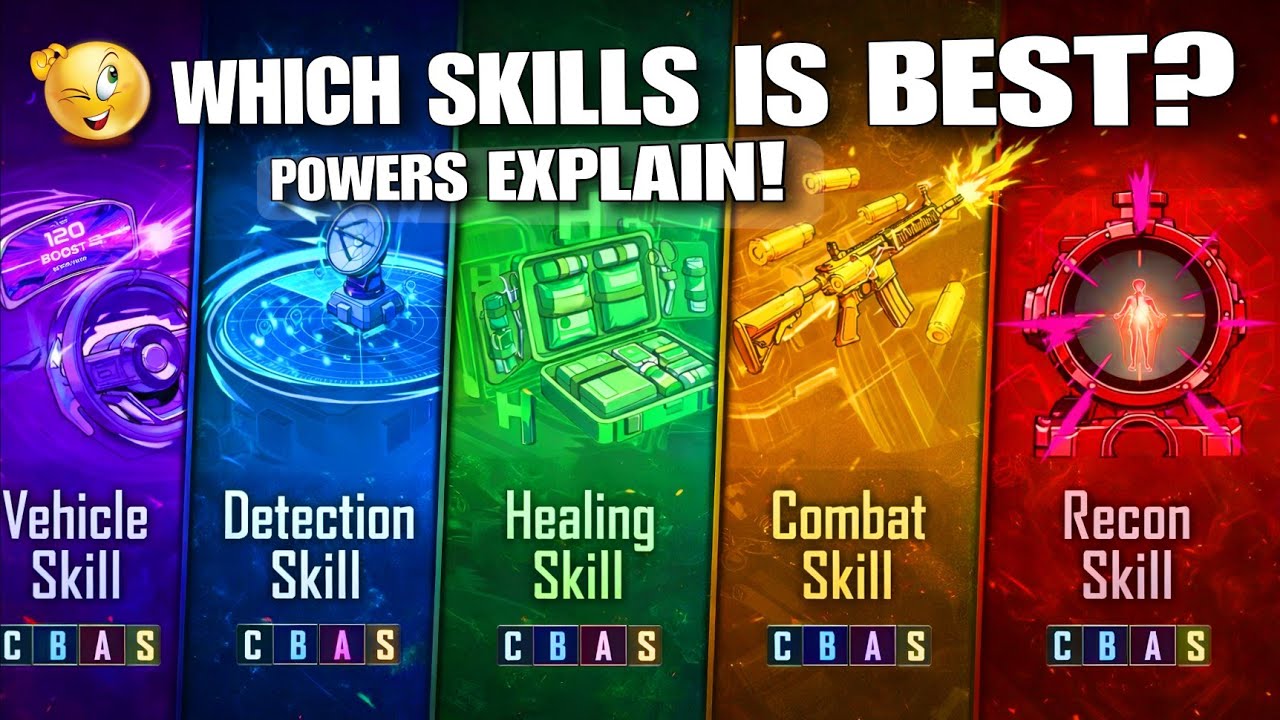 🔴 BGMI/PUBG 4.3 Update All Skills Uses? | Combat Skill & Healing & Vehicle & Recon & Detection Skill