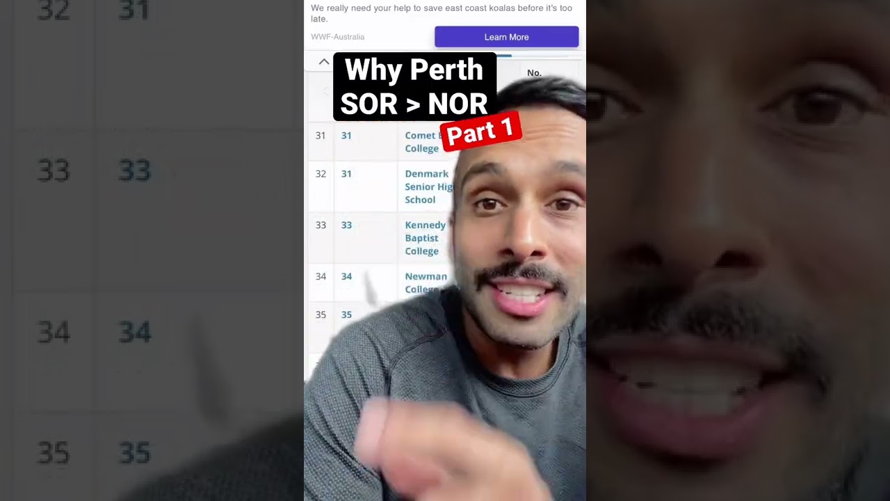 Why Perth South of River is better than North of River