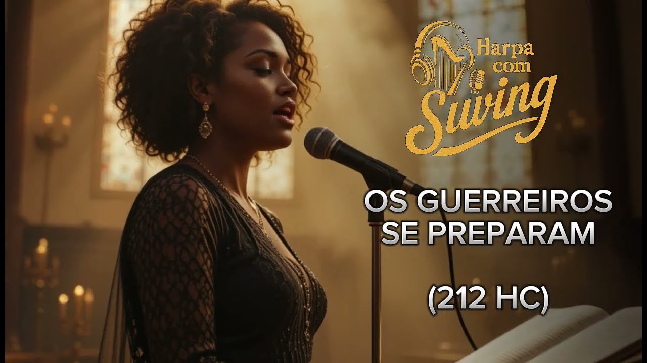 Harpa Cristã 212 | Os Guerreiros se Preparam | Versão Jazz Groove | Harpa com Swing