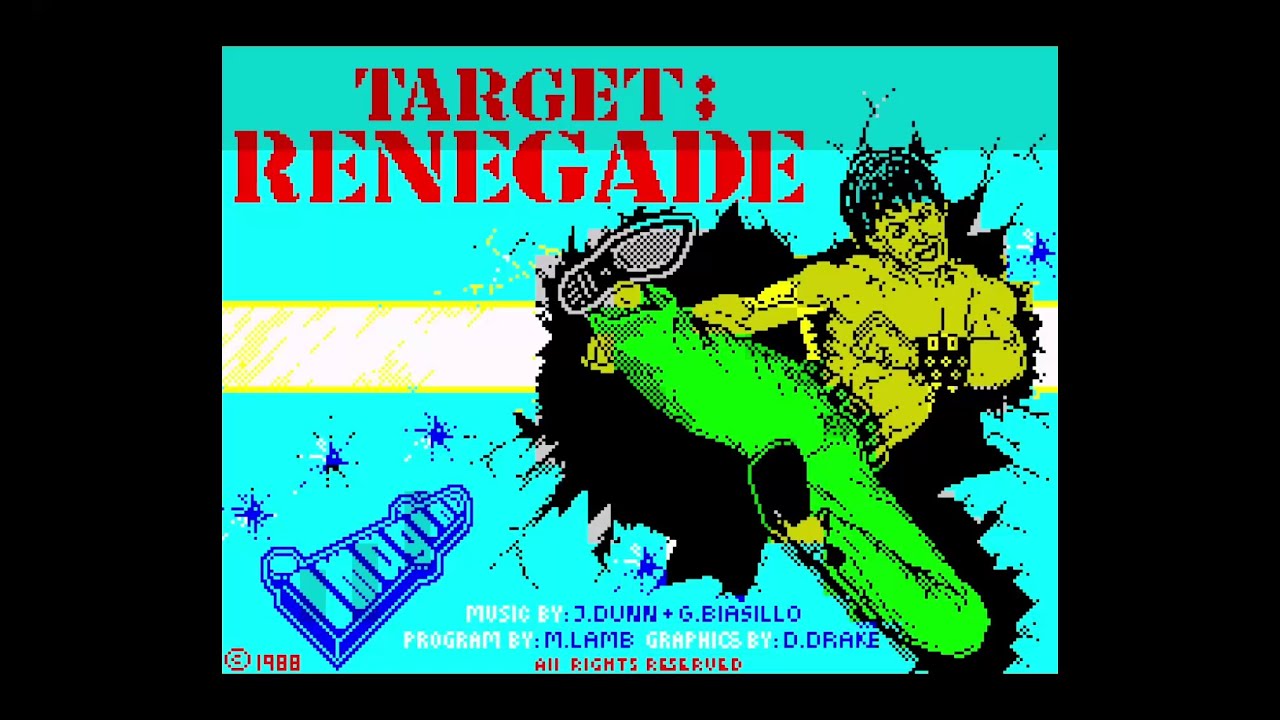 Target: Renegade - 02 - In-Game Music Scene 1 - Sinclair ZX Spectrum