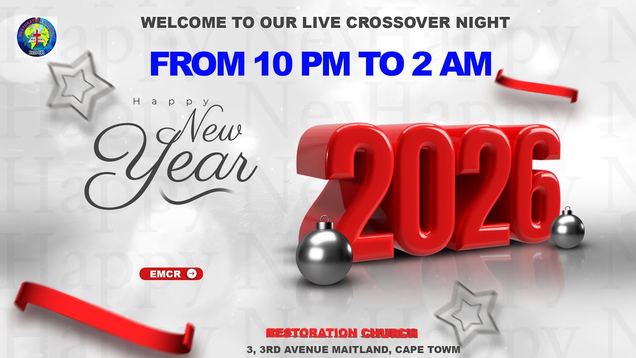 RESTORATION CHURCH INVITE YOU TO JOIN OUR LIVE 2025 EXIT SERVICE