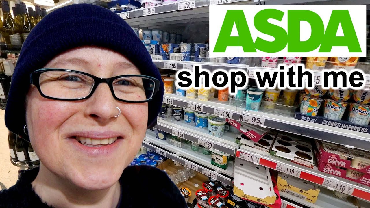 ASDA SHOP WITH ME | doing my boyfriend's food shopping