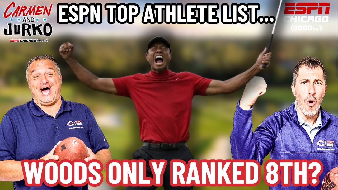 The ESPN Top 100 Athlete List is a JOKE