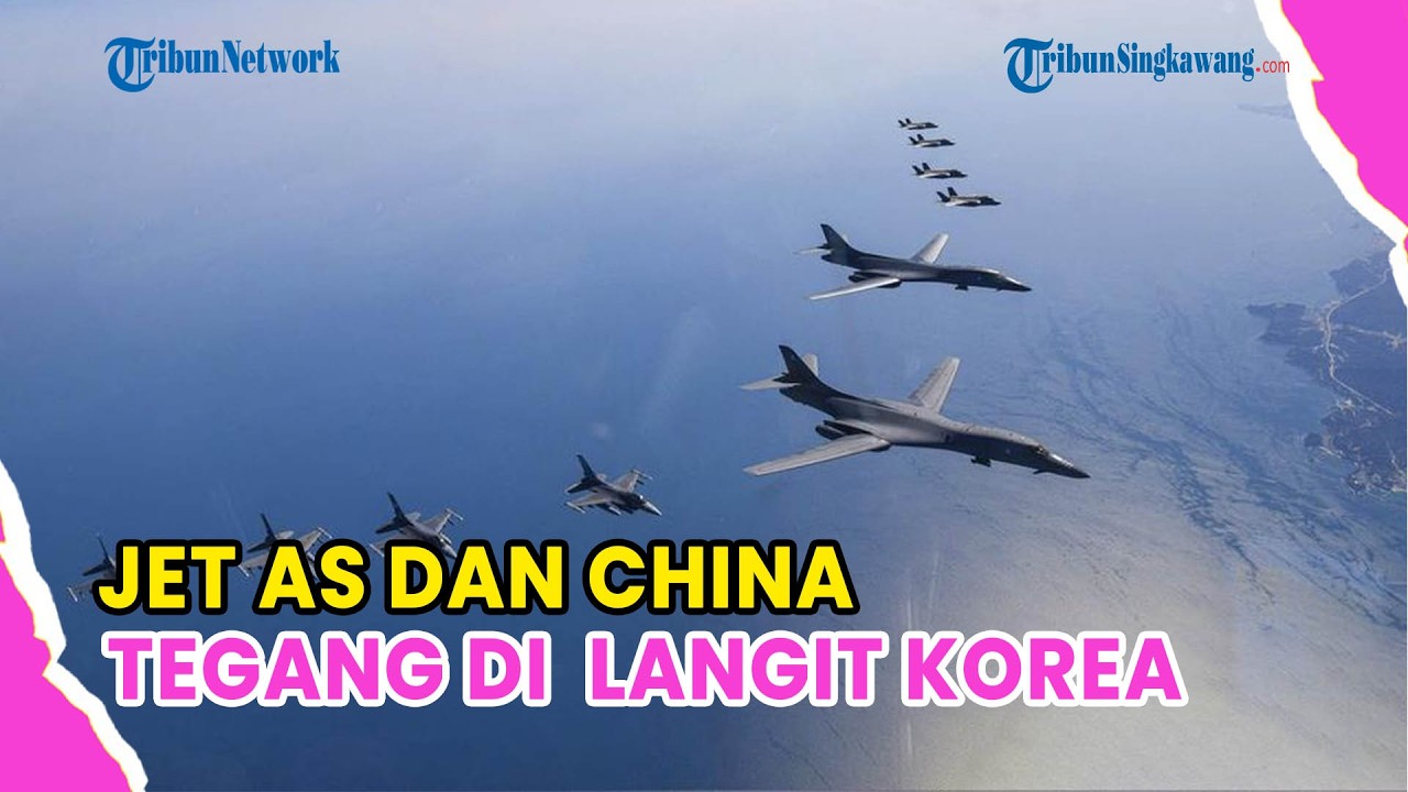🔺UPDATE❗JET TEMPUR AS DAN CHINA TERLIBAT KETEGANGAN DI LANGIT KOREA