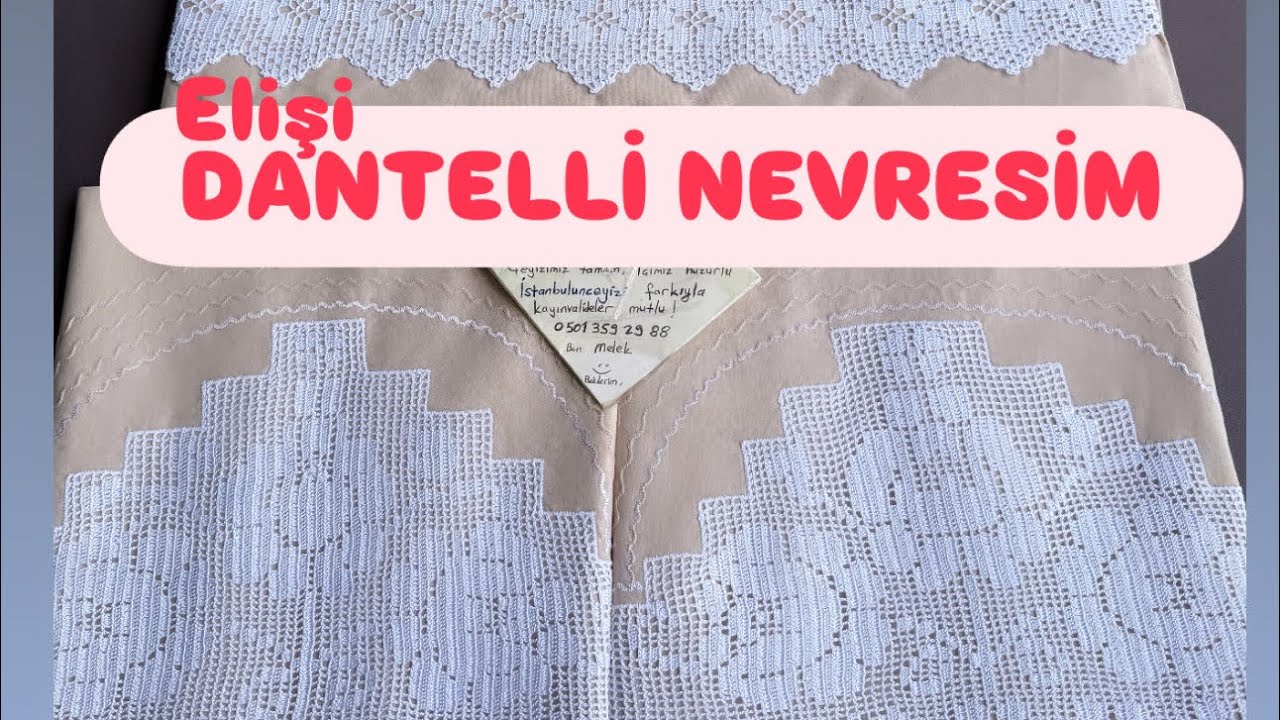 Elişi DANTELLİ NEVRESİM MODELİ. Gelin , damat çeyizi. Gelin yatağı. En güzel ucuz çeyizler.#çeyiz 