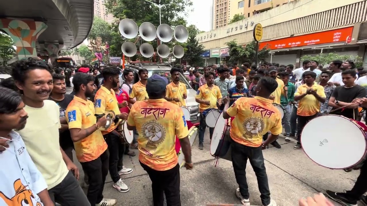 😳पूर्णा लालबाग गाजवला 😳|| नॉनस्टॉप गाणी || नटराज नाशिक ढोल || मुंबादेवी चा गणराज ||