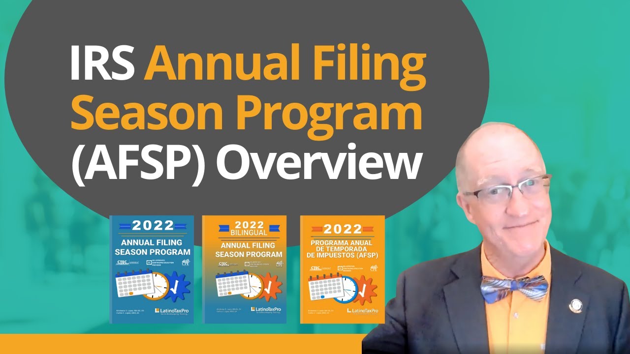 IRS｜Annual Filing Season Program (AFSP) Overview