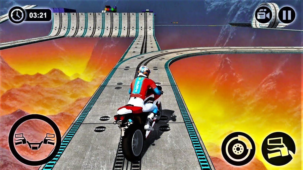 Impossible Moto Bike Tracks 3D 2018-Best Android Gameplay HD #42