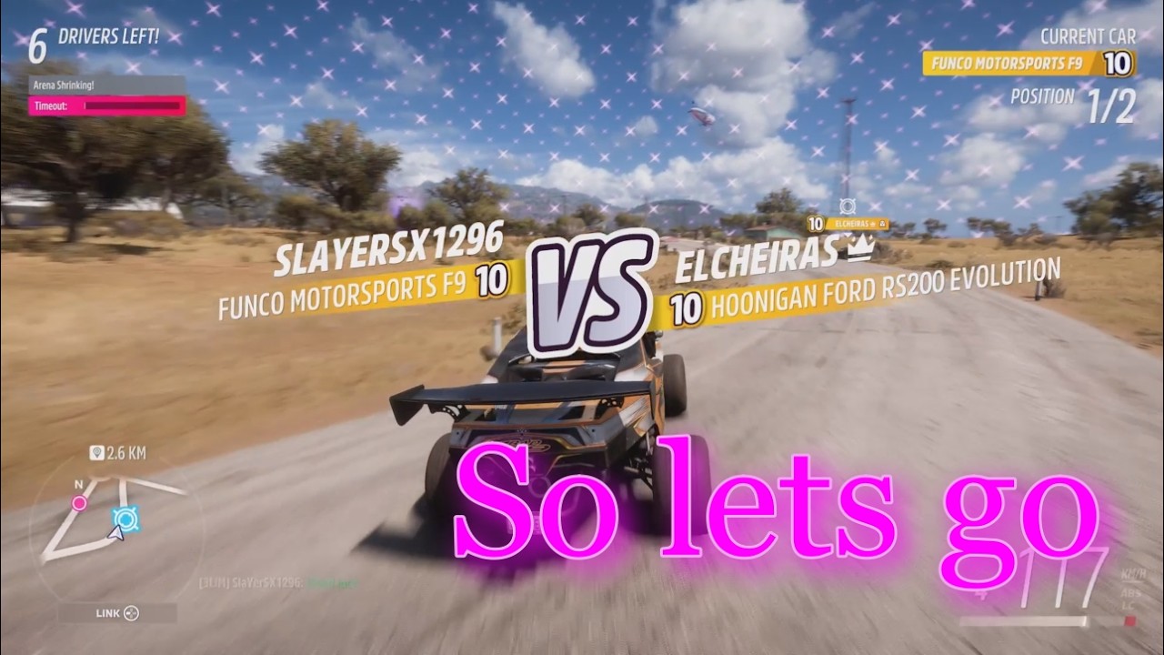 I'm trying to eliminate high levels before the finale (FH 5 Eliminator)