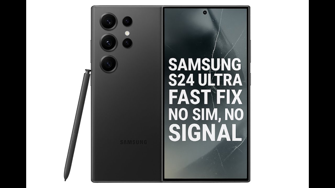 Brak SIM i sieci Samsung S24 ULTRA wymiana złącza dolnego na oryginalne