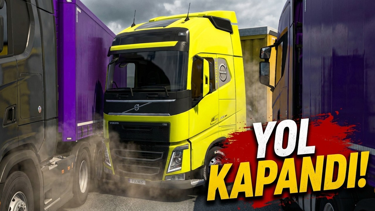 🚨 ETS2 Online Trafik Kilitlendi! Calais – Duisburg TruckersMP