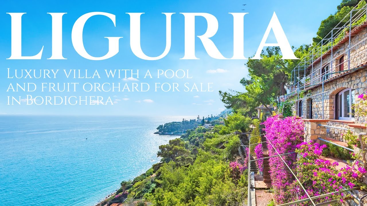Panoramic Villa with Incredible Exotic Garden For Sale In Bordighera | Lionard