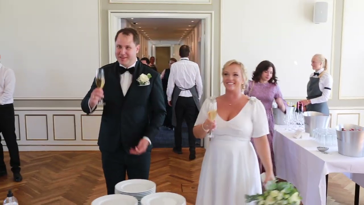 Bryllup ved det smukke Hotel Skodborg.