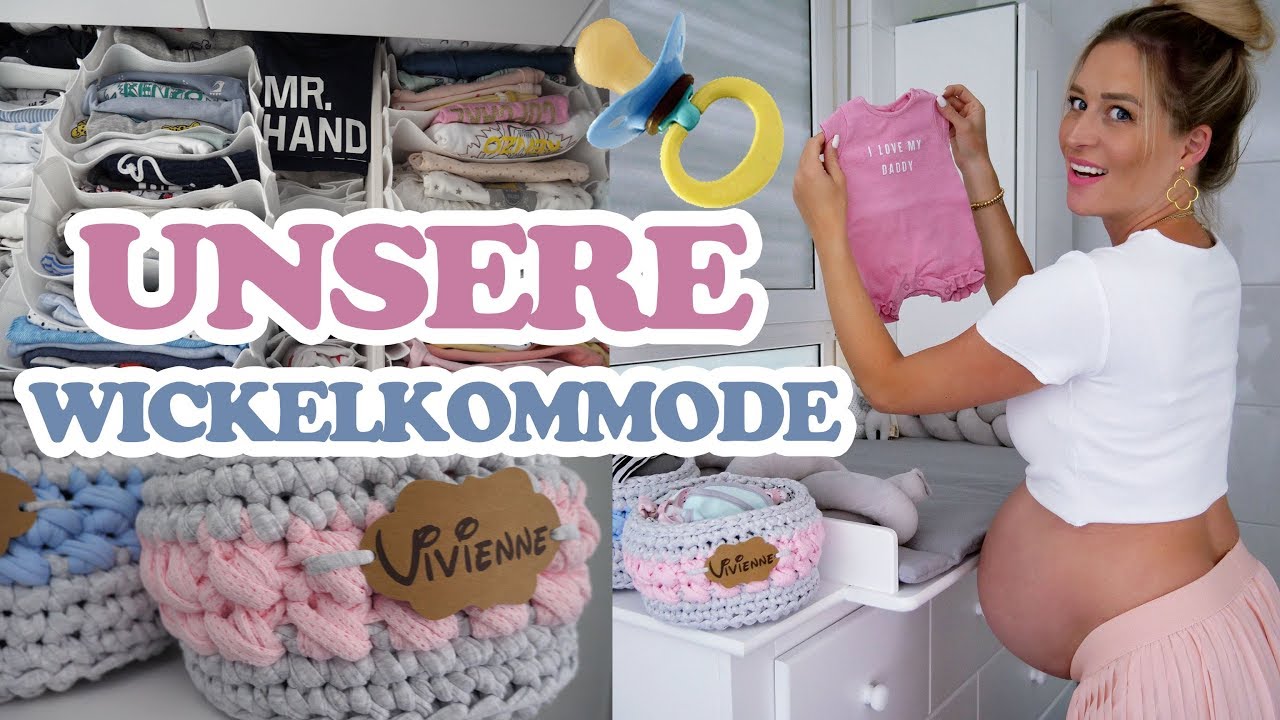 ORGANISATION UNSERER WICKELKOMMODE F&Uuml;R DIE ZWILLINGE