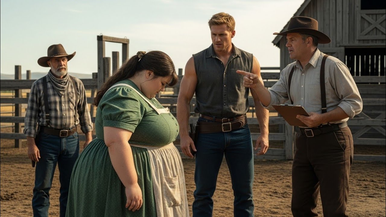 Она не будет работать на этом ранчо — крикнул бригадир… и отправил толстую девушку к разгневанном...