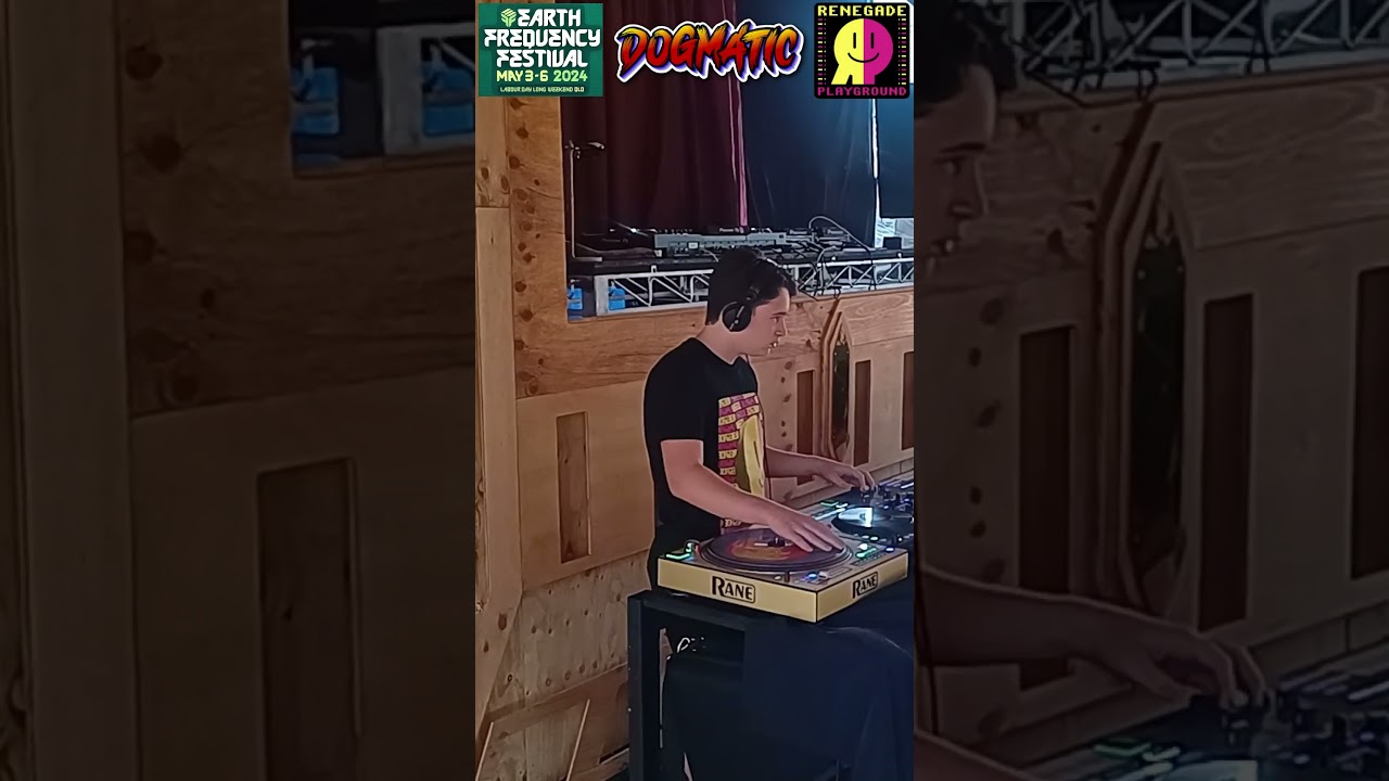 13 Yr Old Scratch DJ Dogmatic @ Earth Frequency Festival 04/05/24 Pt 4 #scratch #dj #scratching