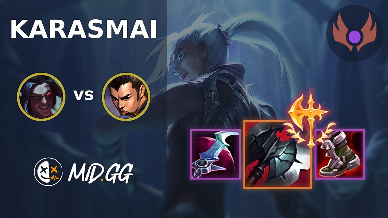 MID.GG: [ KarasMai ] Кейн ДЖАНГЛ против Синь Чжао | НА МАСТЕР | ЛОЛ Сезон 2025