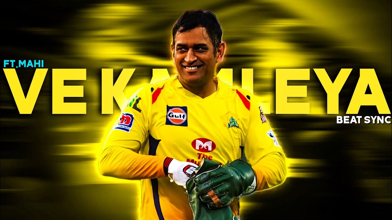 Ve Kamleya X Ms Dhoni beat Sync edit 🥹❤️‍🩹•