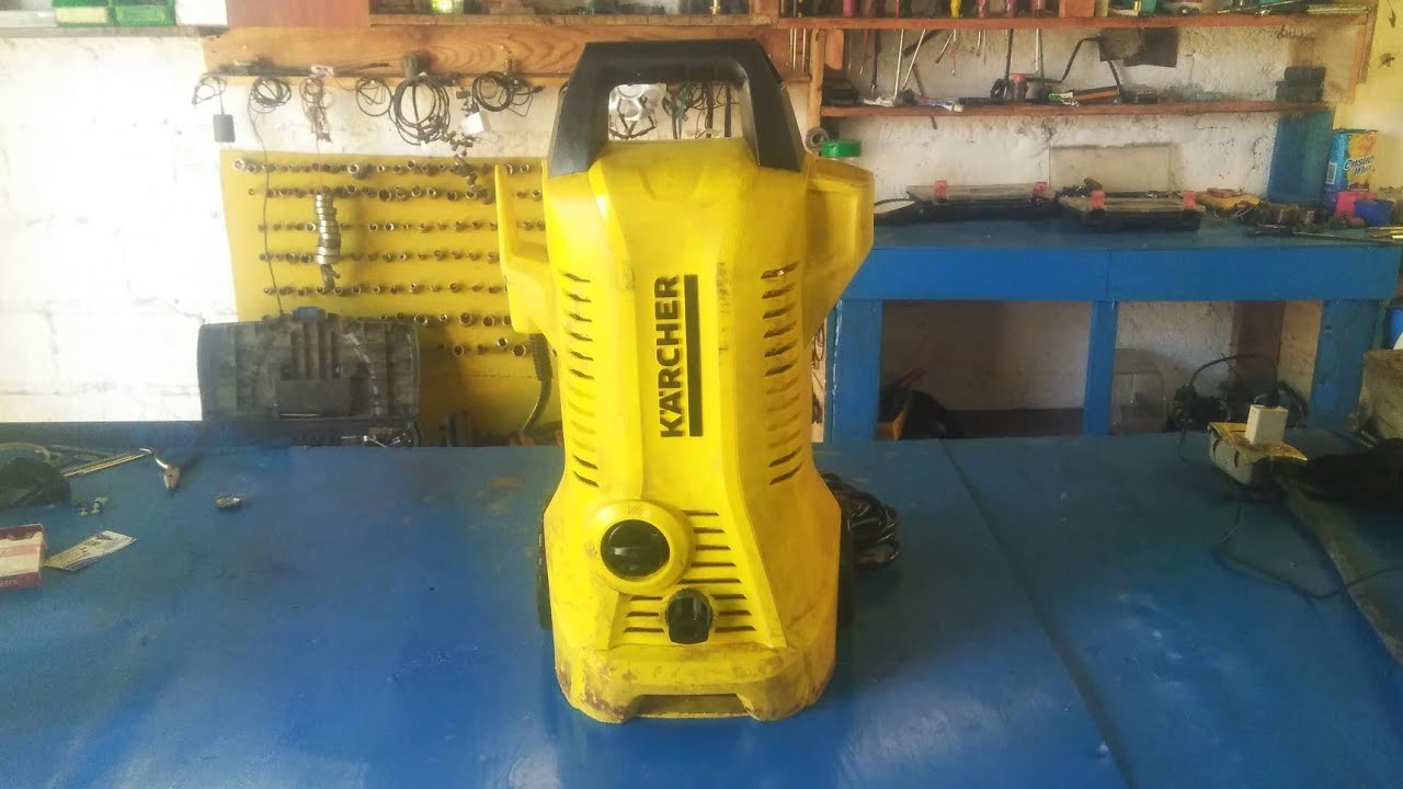 Как отремонтировать Karcher K2, если нет давления и не распыляется вода