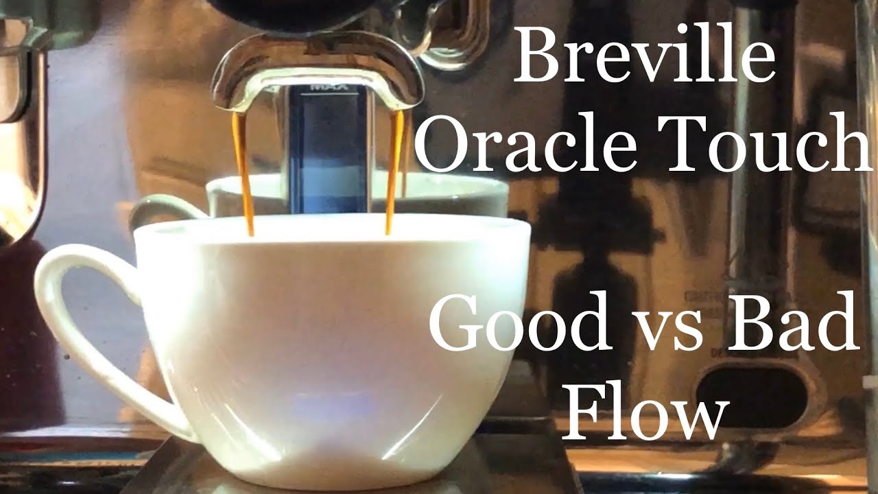 Breville Oracle Touch — хороший/плохой поток эспрессо и подключение к сети