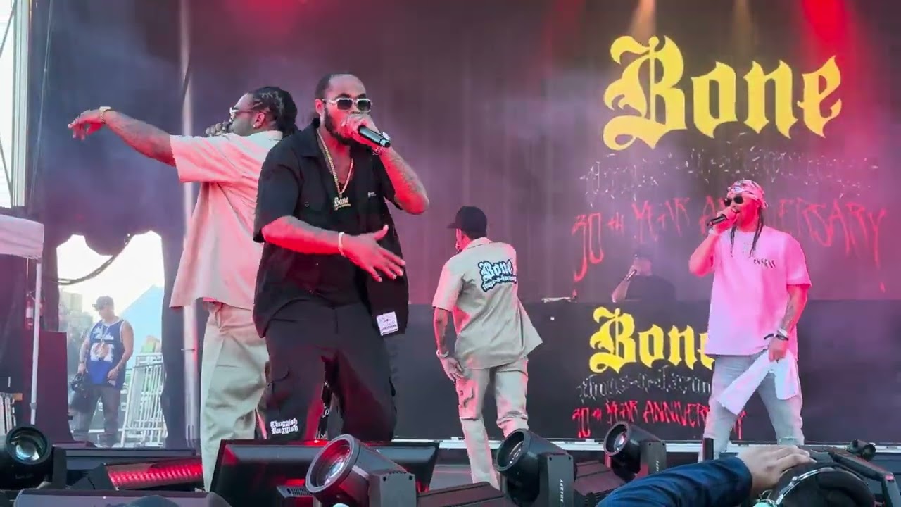 Bone thugs live in San Antonio tx don’t own rights to music