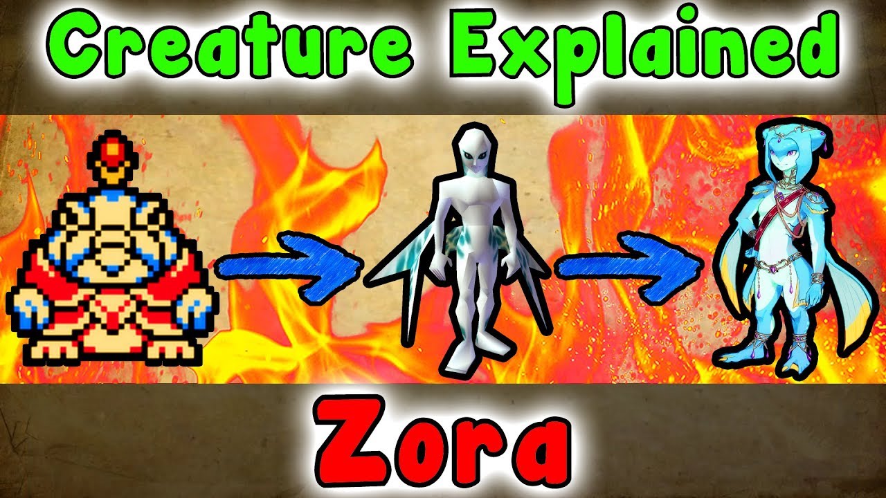 Legend Of Zelda - Zora Creatures EXPLAINED!