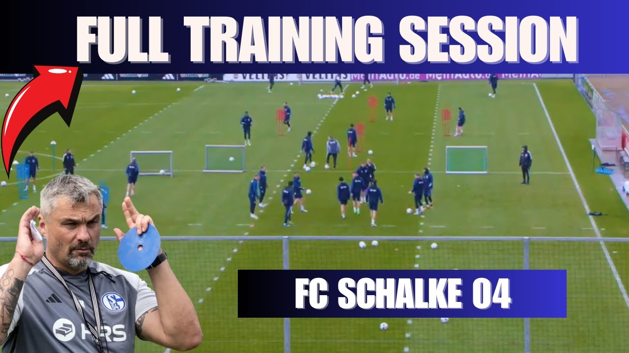 Full Training Session FC Schalke 04
