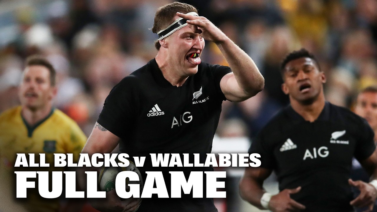 ПОЛНАЯ ИГРА | All Blacks против Wallabies, Кубок Бледислоу 2018 | Стадион Accor, Сидней