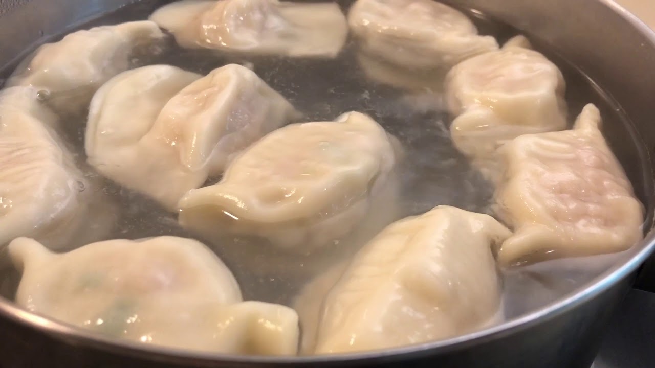 阿玉水餃 煮水餃教學