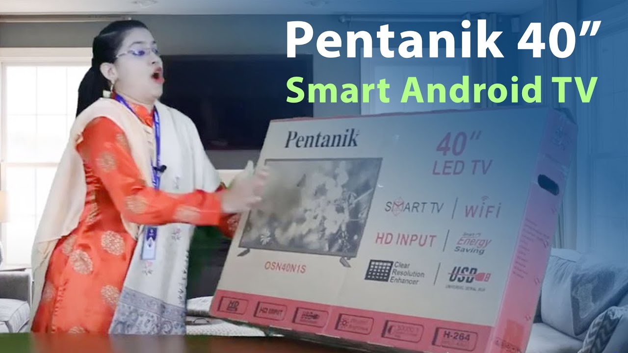 Pentanik 40 Inch Smart TV Review | Ponnobd | Pentanik TV | Led TV Price in Bangladesh