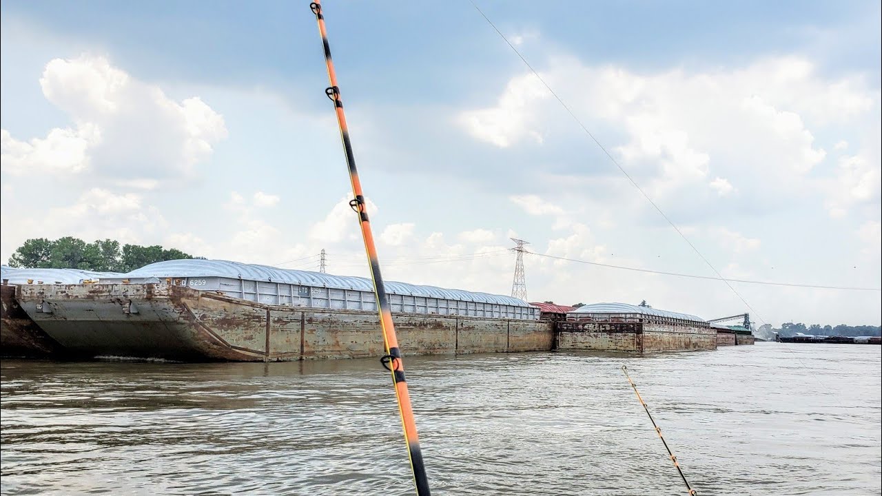 Fishing BARGES for Mississippi River MONSTERS!!