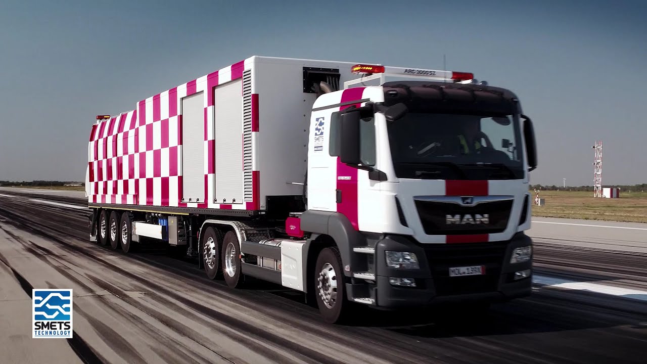 SMETS Technology: ARC3000SZ the world's largest runway rubber removal system to Dubai Airport