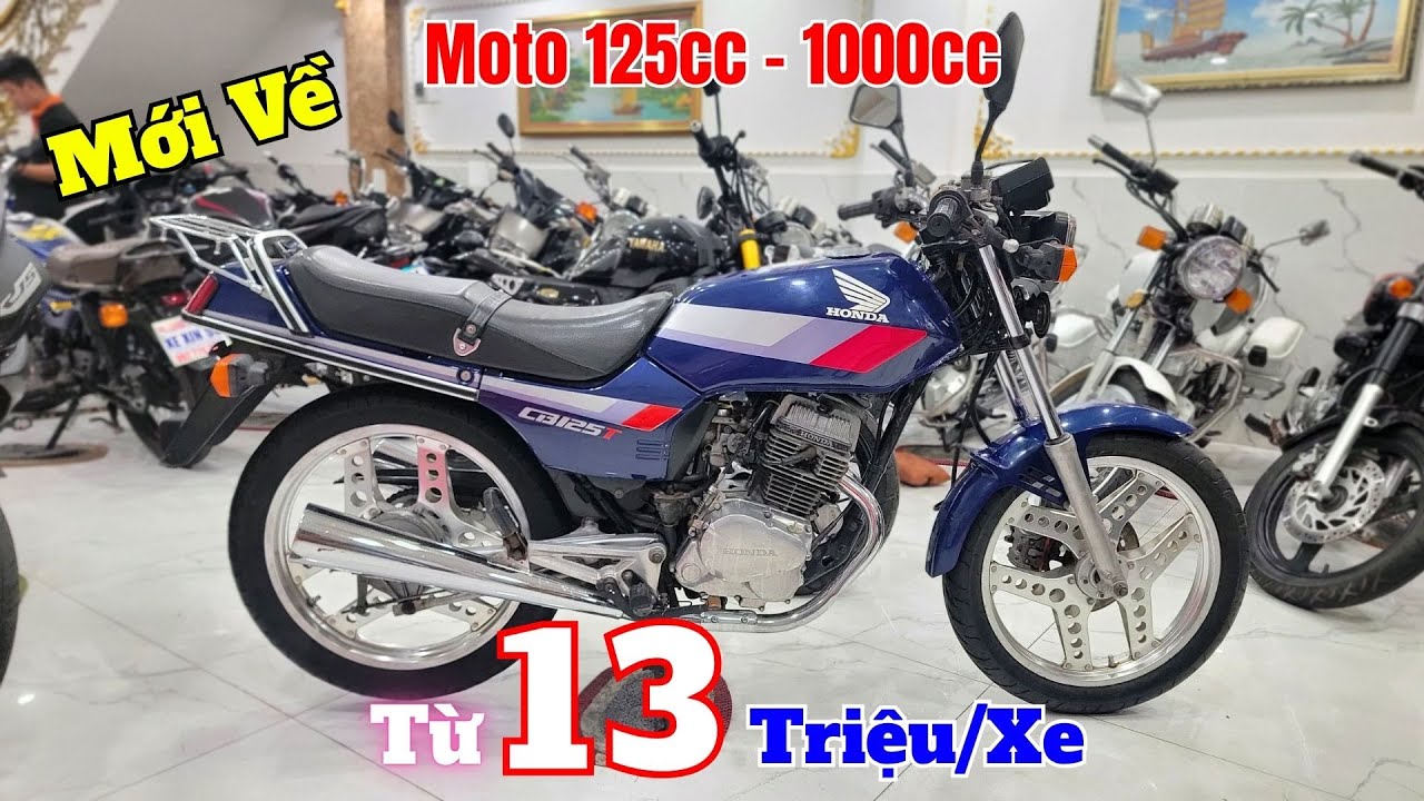 Lô Moto Mới Về Mẫu Classic , Cruiser Giá Rẻ 125cc Đến 1000cc Giá Chỉ từ 13 triệu