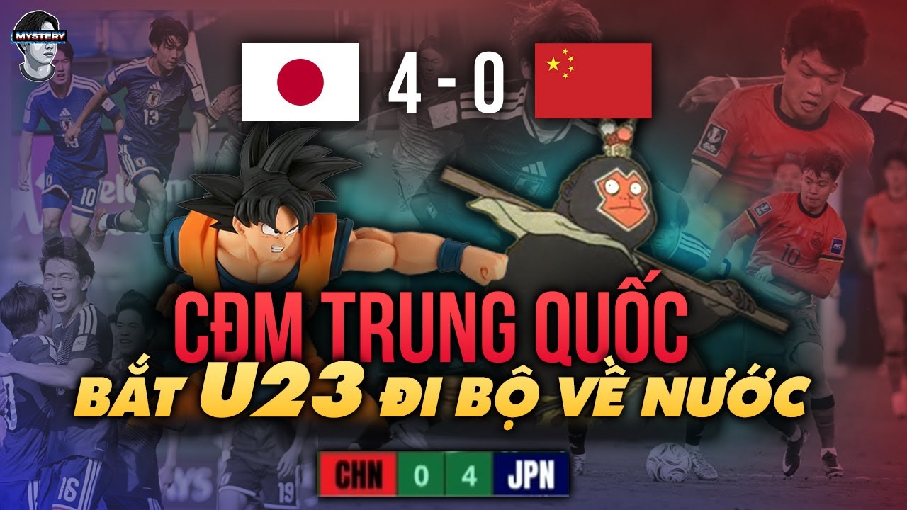 VÌ SAO TRUNG QUỐC PHẢN ỨNG DỮ DỘI SAU TRẬN THUA CHUNG KẾT AFC U23 MUỐI MẶT TRƯỚC NHẬT BẢN?