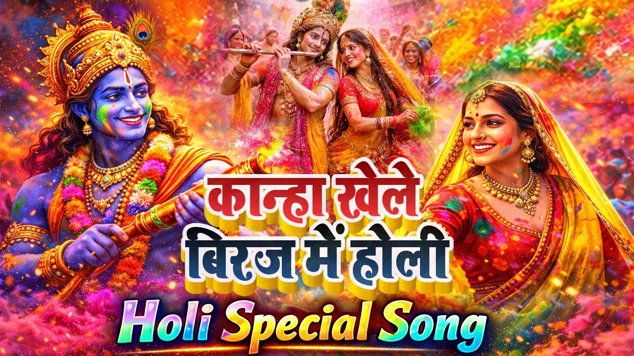 कान्हा खेले बिराज में होली हो | Kanha Khele Biraj Mein Holi Ho | New Holi Holi Special Bhajan 2026
